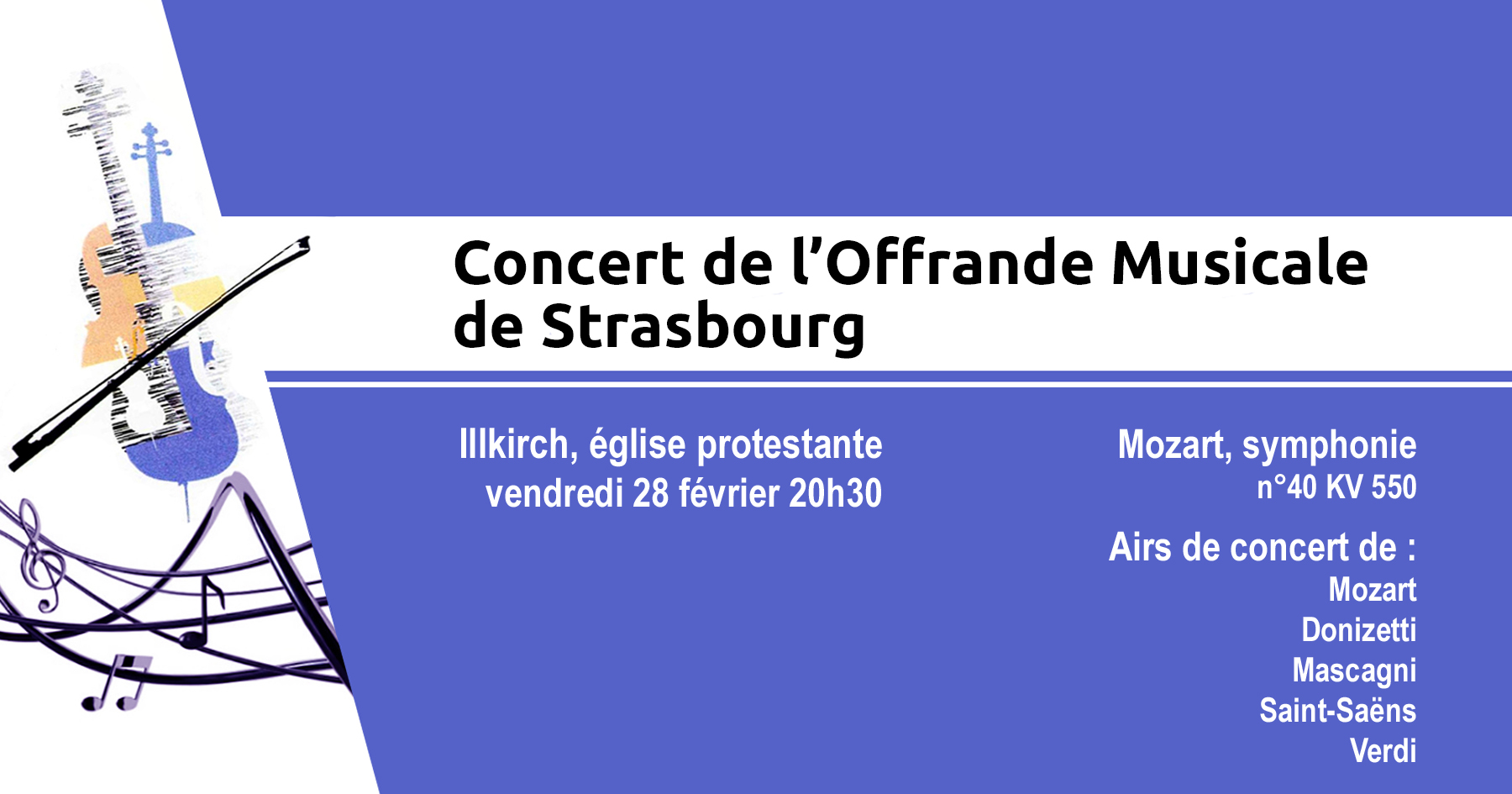 Concert de l'Offrande Musicale de Strasbourg